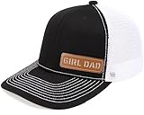 Lichfamy Girl Dad Hat Cap for Daddy from Daughter 112 Trucker Patch Hat for Men New Dad Caps-Black &
