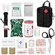 Mineup Erste Hilfe Set, 54 PCS Medizinische Taktische Tasche, First Aid Kit Survival, Erste Hilfe Set Auto, Medizinische Tasche für Outdoor Zuhause, Auto, Outdoor-Camping (Schwarz PRO)