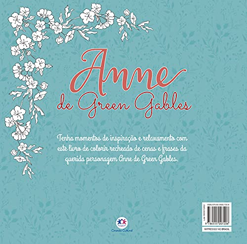 Livro de colorir Anne de Green Gables