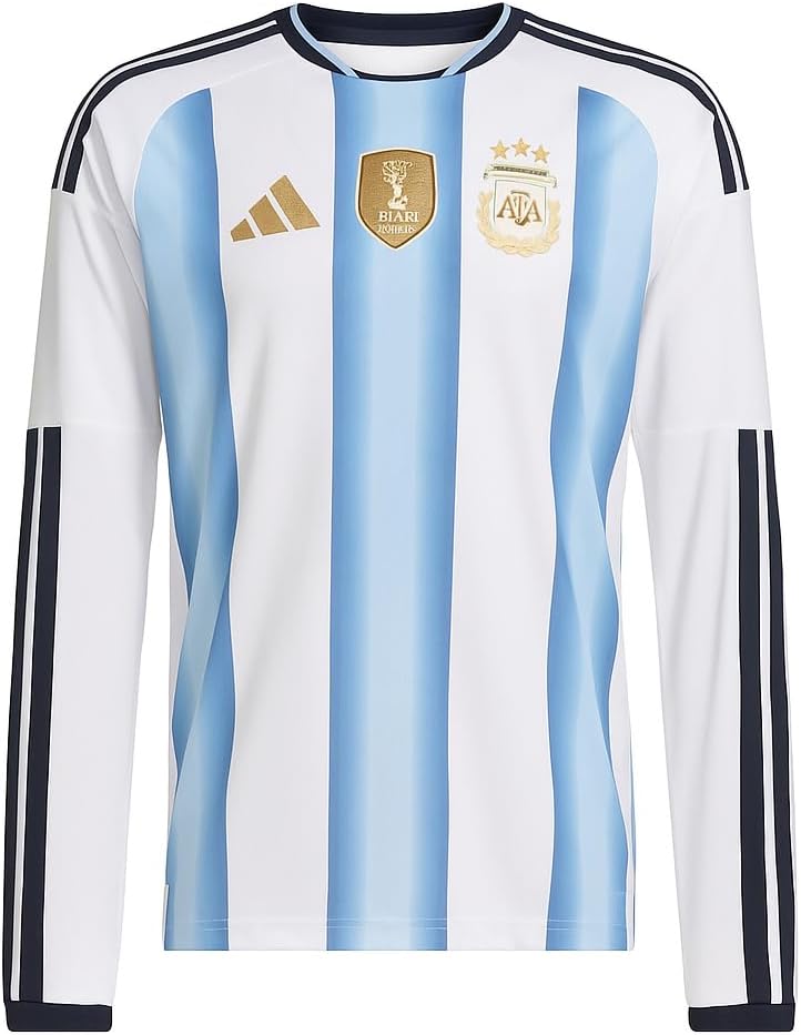 adidas Men's Argentina 26 Home Replica Long Sleeve Jersey