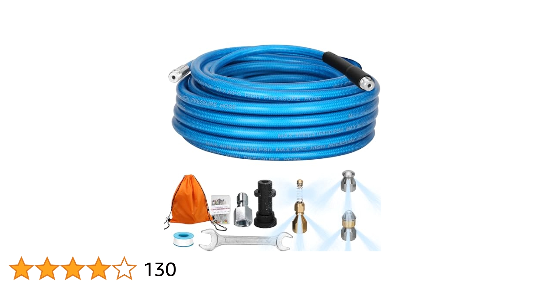 ケルヒャーK2サイレント　水道ホース＆パイプクリーニングホース付き Amazon.co.jp: ankon ケルヒャー パイプクリーニングホース 10m