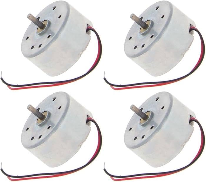 (4 pc) FlyRobo RF300 5V Micro DC Motor-image-38