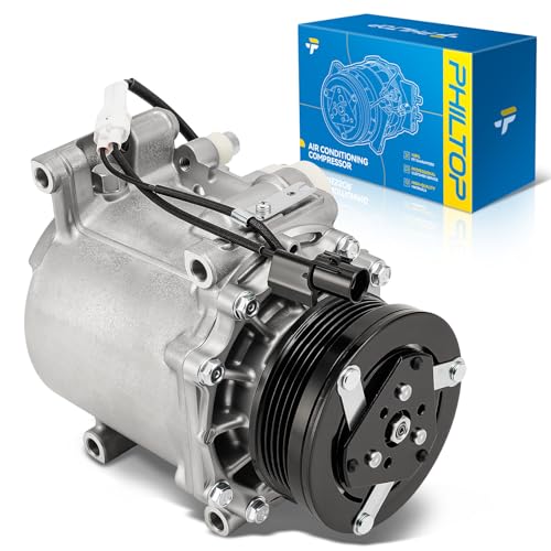 Image of PHILTOP 78483 NEW AC Compressor w /Clutch for Lancer 2002-2007 2.0L
