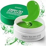 Under Eye Patches Dark Circles Under Eye Masks for Puffiness - Green Tea Eye Gel Pads Retinol Collagen Hyaluronic Acid Moisturizing & Reducing Wrinkles 20 Pairs (Green Tea)