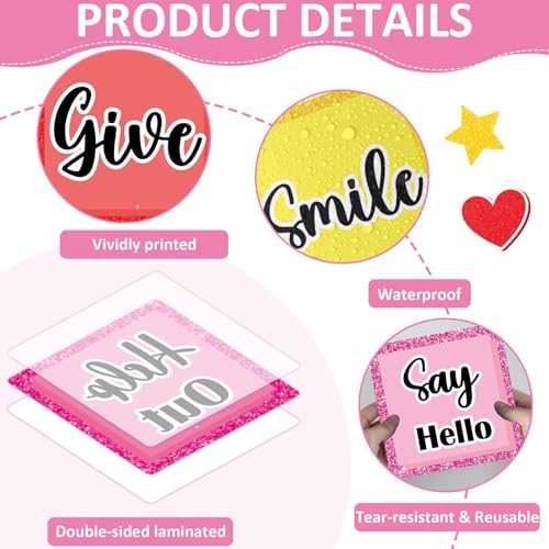 Image of Kindness Bulletin Board Set Back to School Classroom Decorations Colorful Motivational Ways to Show Kindness Paper Cutout Positive Affirmation Bulletin Board for School Nursery Classroom Wall Decor