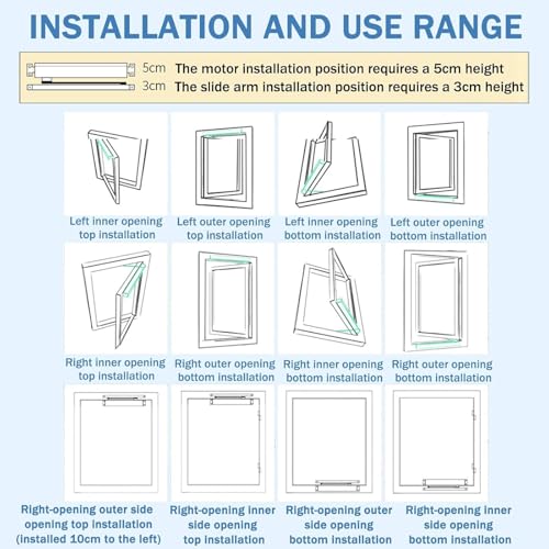 Abridor de ventanas eléctrico para ventilación automática de techos altos con app 4
