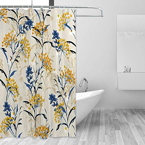 Rideau de douche textile imperméable CHEHONG pour éviter les projections d'eau - 5
