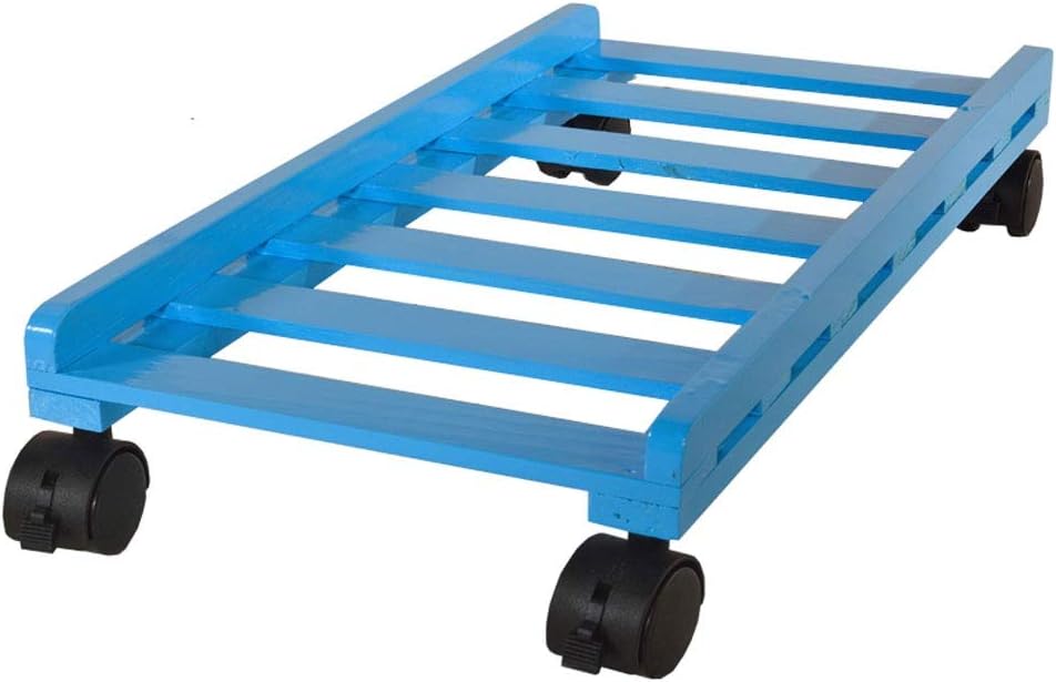 Computer Stands Tower Stand CPU Stand Cart Mobile CPU Stand Solid Wood Desktop Host Chassis Bracket Tray Pulley Cooling Chassis Base Mobile Bracket Platforms (Color : H) (C)