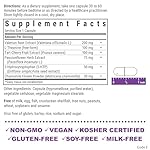 Bluebonnet Nutrition Targeted Choice Sleep Support, Rest & Relaxation Whole Food-Based Formula, Soy-Free, Gluten-Free, Kosher, Non-GMO, Dairy-Free, Vegan, 30 Vegetable Capsules - Image 3