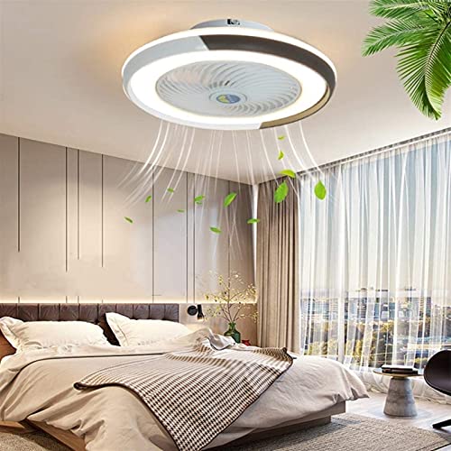 Ventilateur de plafond télécommande et lumière LED variable 40W moderne - 7