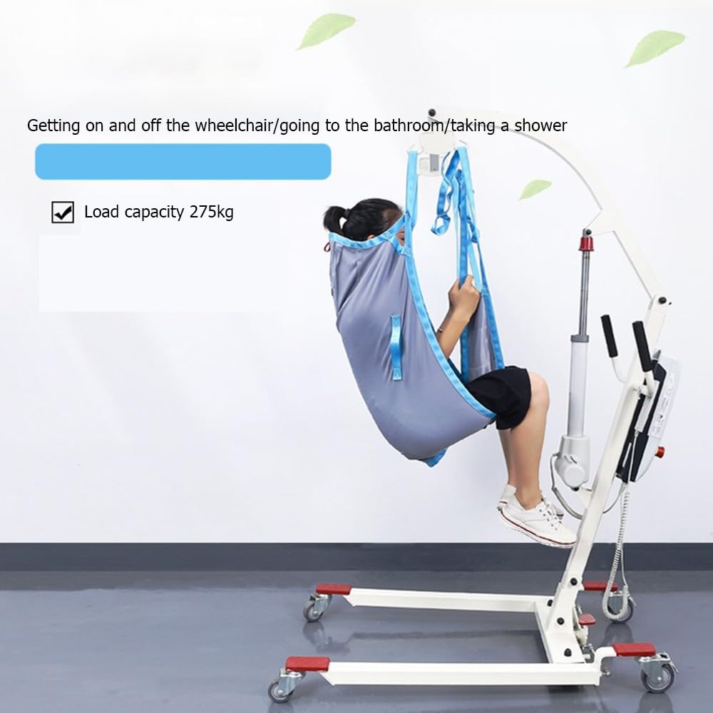 Arnés Elevación Paciente Cuerpo Completo, Eslinga De Elevación para Paciente Y Minusválido Grúa De Paciente para Posicionamiento Y Elevación De La Cama Enfermería