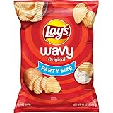 Lay's Potato Chips, Wavy, 13 Oz