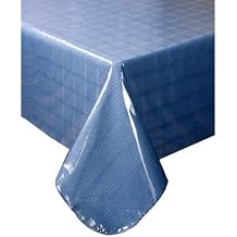 Maytex Vinyl 60 by 102 Table Protector, Clear