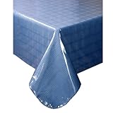 Maytex Vinyl 60 by 102 Table Protector, Clear