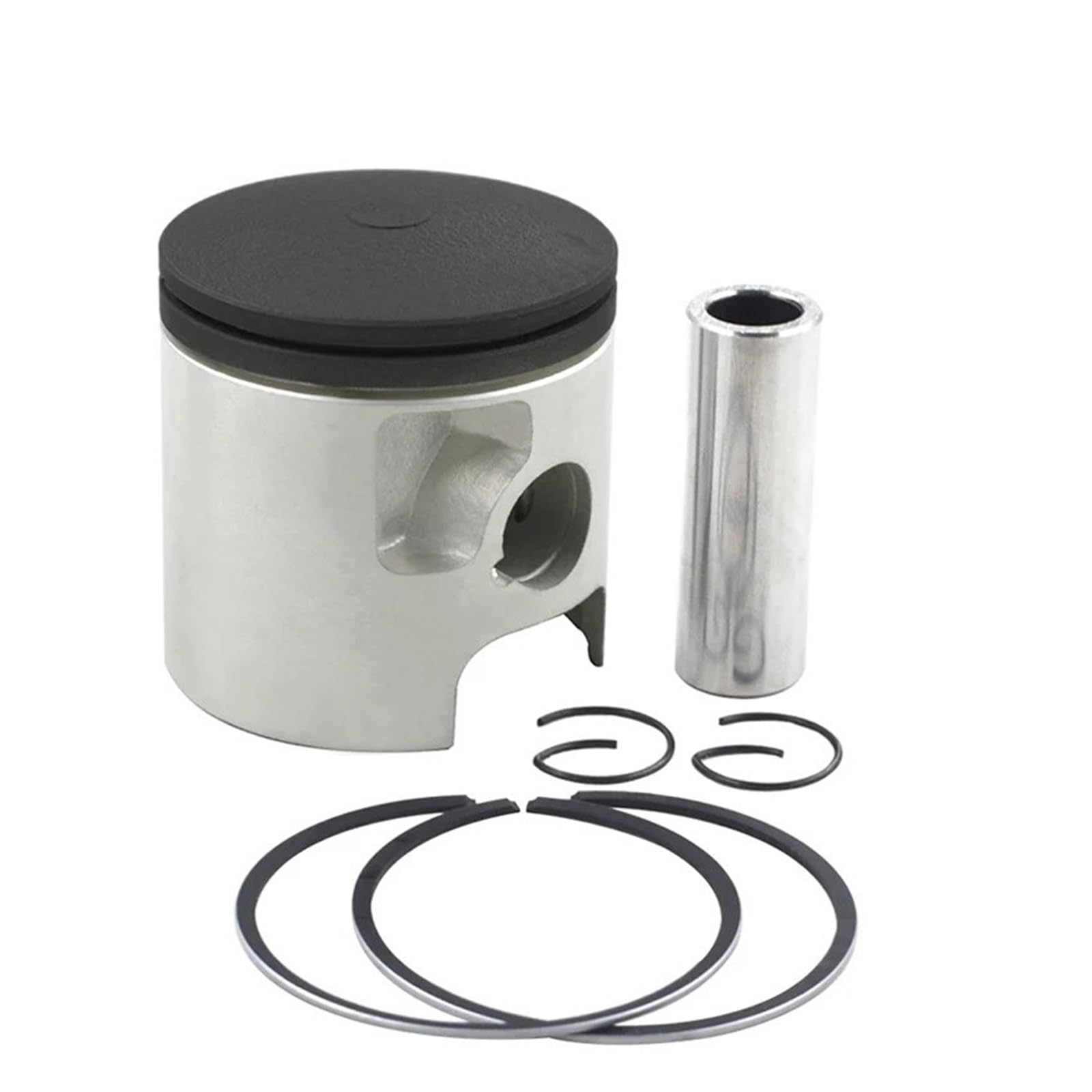 Para KDX125 KDX 125 1990 1991 1992 1993 1994 1995 1996 1997 1998 1999 56mm ~ 57mm Segmento Pistón Pistón cilindro motocicleta(Piston Kit 57mm)