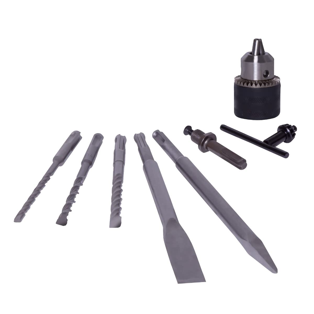 VONROC - Marteau Perforateur Filaire 800W - 4 Fonctions - Force de Frappe 3 Joules - Emmanchement SDS-plus - Accessoires Inclus