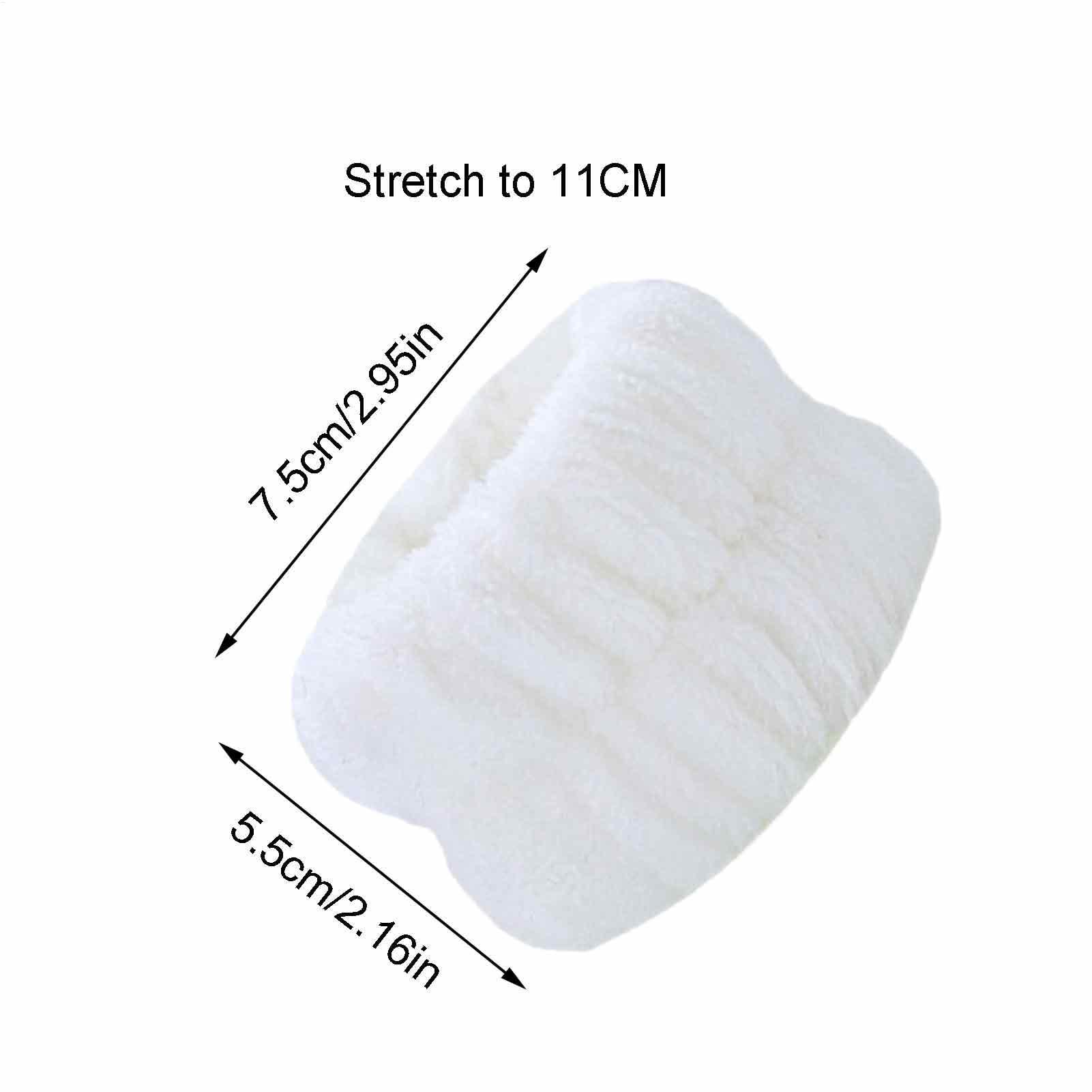 Muñequeras faciales - 4 Piezas de Diademas faciales absorbentes, muñequeras de Limpieza de Microfibra | Gomas para muñecas para prevenir derrames de líquidos