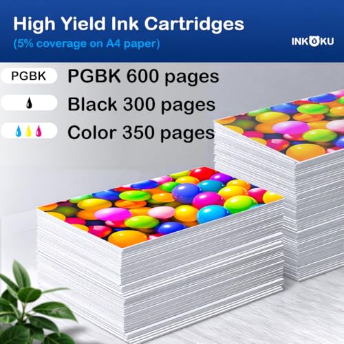 Image of 250XL 251XL Compatible for Canon 250 and 251 Ink Cartridges PGI-250XL CLI-251XL Work with Canon PIXMA MX922 MX722 MG5420 MG5520 MG5620 MG6320 MG7120 IP8720 (5 Combo Pack)