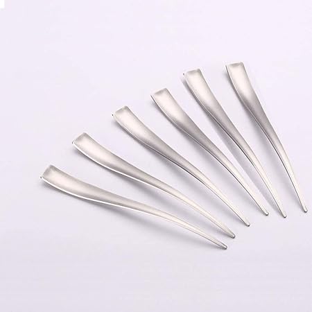 Demitasse Lot De 6 Petites Cuillères à Expresso En Acier Inoxydable Pour Dessert, Thé, Café (noir