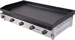 Chapa Bifeteira a Gás 100cm C100 Venâncio - Prata - Retangular - Ideal para uso em bares, restaurantes, lanchonetes, food trucks ou em casa