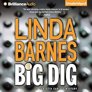 The Big Dig Audiolibro Por Linda Barnes arte de portada