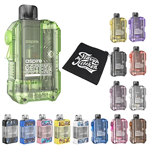 yXz aspire GOTEK X (S[ebN/SebN){FlavorKitchenIWi~j|[`Zbg/VAPE(xCv)X^[^[Zbg (yXzGreen)