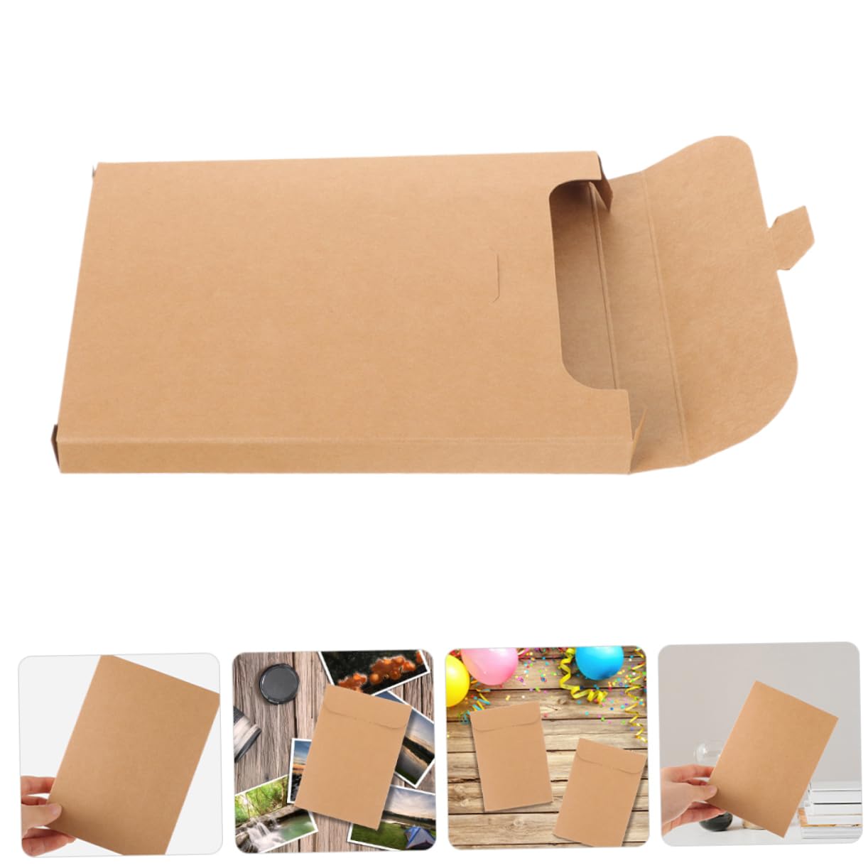 100pezzi Buste Carta per CD e Dvd Sacchetti per Imballaggio e Conservazione Protezione da Polvere e Graffi per Archiviazione e Trasporto di Dischi