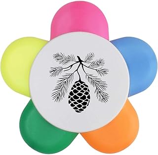 Azeeda 'Pine Cone and Branches' Flower Shape ...