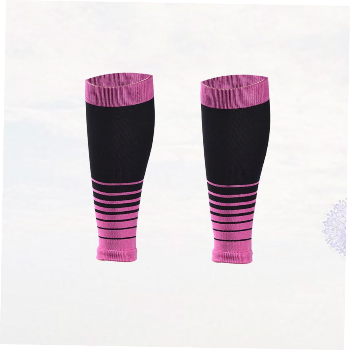 Calf Compression Sleeve for Men Women Shin Splint Support for Runners Joggers Purple Calf Guard for Muscle Pain Relief and Enhanced Performance