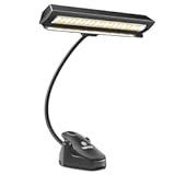 Rechargeable Music Stand Light - Clip - on for Musicians&apos; Piano&comma; 9 - Level Dimmable&comma; Portable&comma; USB - C&comma; for Piano&comma; Orchestra&comma; Podium&comma; Easel