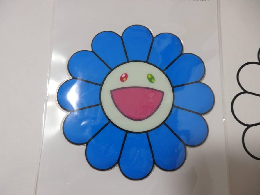 村上隆　ぷくぷくステッカー　フラワー Amazon | 村上隆 フラワー カイカイキキ シール ステッカー