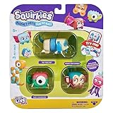 Little Live Pets - Squirkies: 3 Pack: Metallic Cheeky Pop Monkey | Interactive Fidget Toys, Fidget Feature, Click, Flick, Tangle, Pop, 30+ to Collect, Multiple Fidget Points, for Kids Ages 5+.