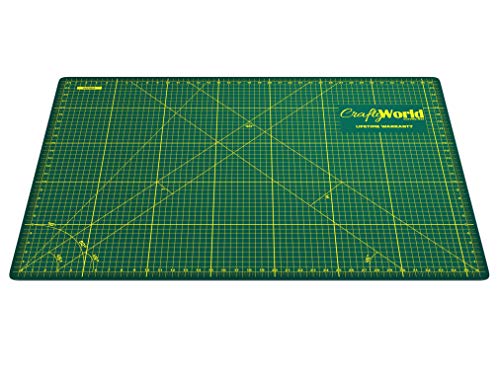 Crafty World Deluxe Cutting Mats - Double Sided Used by Pro Hobbyists