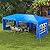 Outsunny 10' x 20' Large Party Tent, Outdoor Event Shelter, Gazebo Canopy with 4 Removable Window Sidewalls for Weddings, Blue