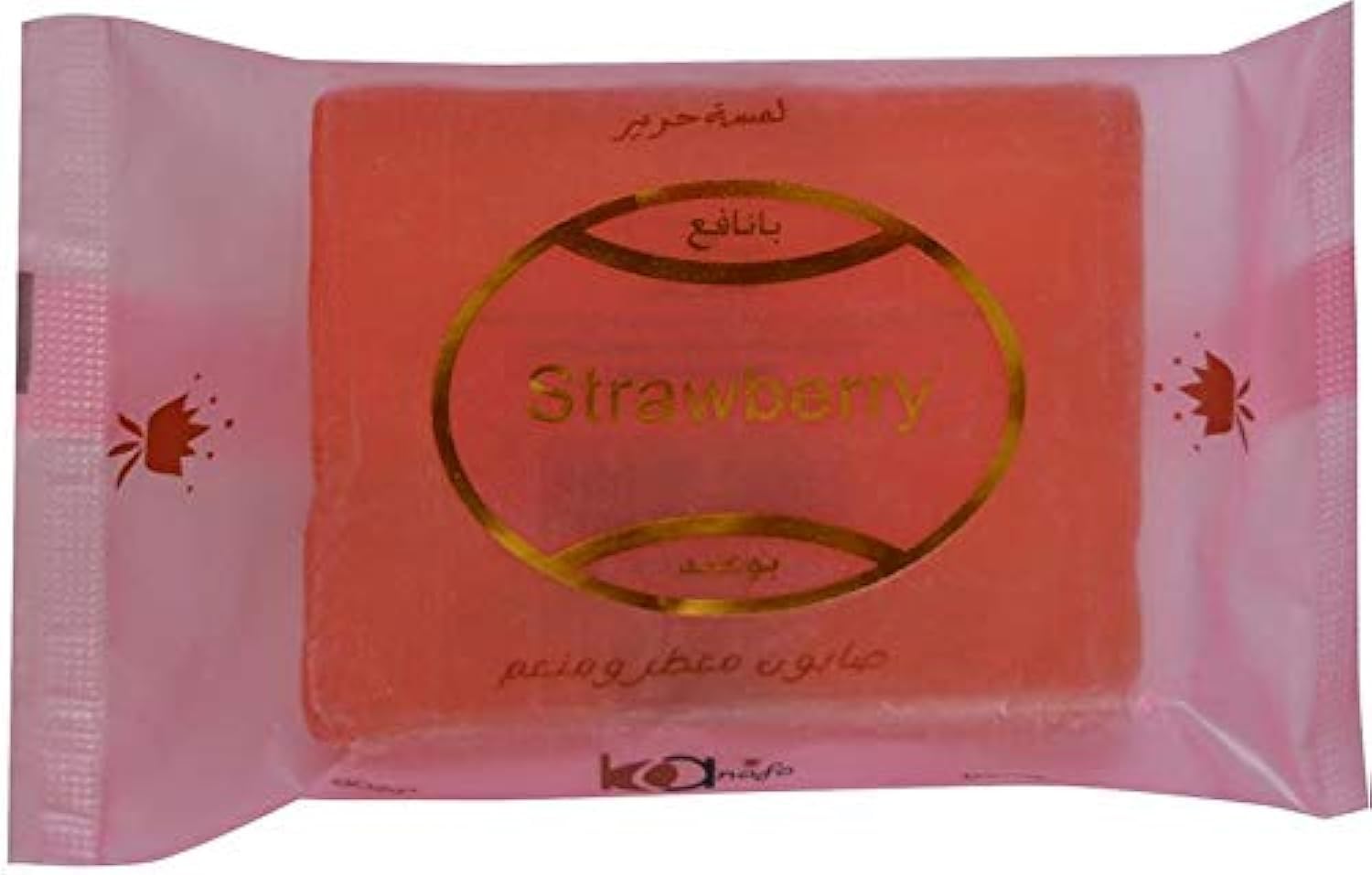 Buabed Banafa Strawberry Fragrance Soap , 80 g , Sets of 3 Soaps