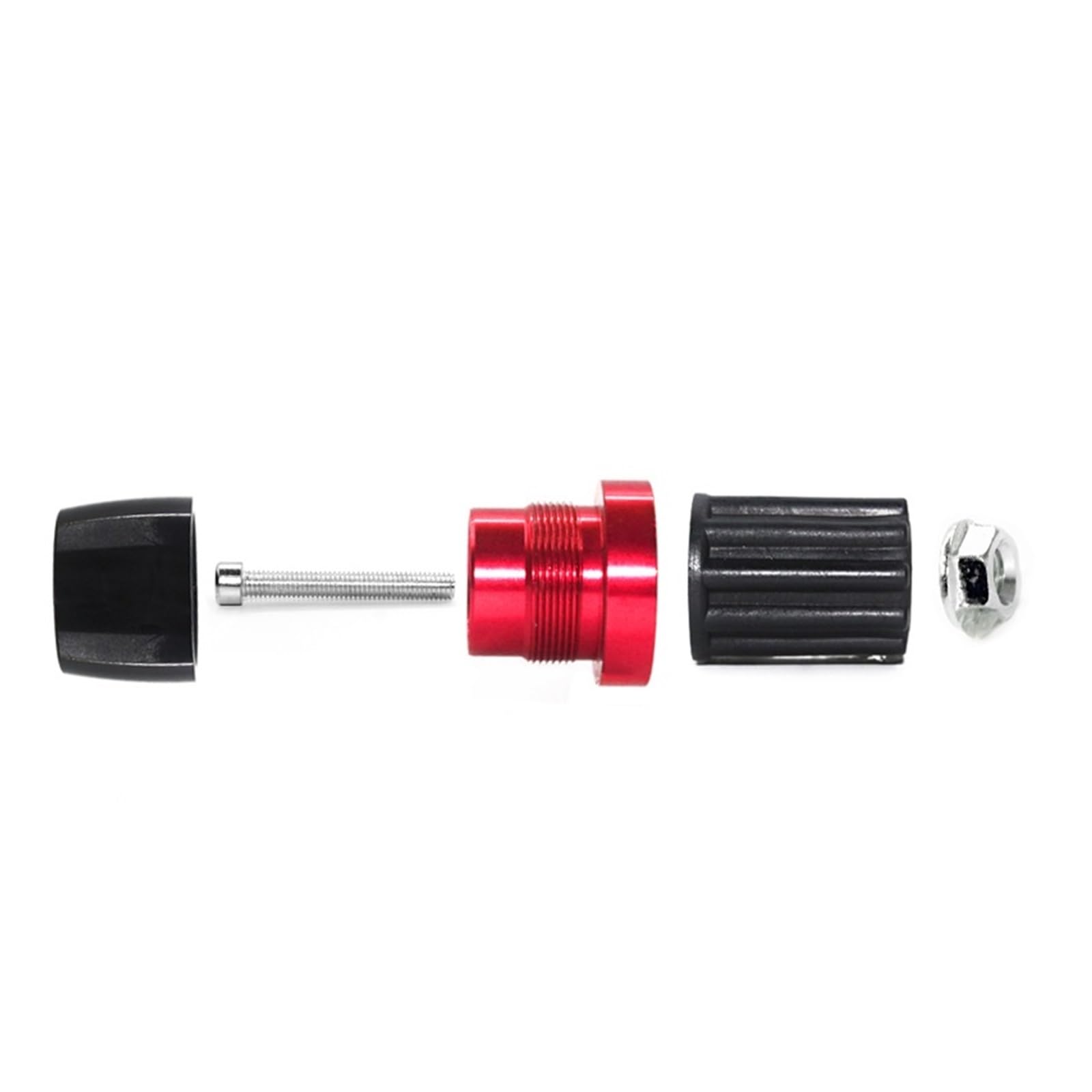 Bloque Protección Parachoques Motocicleta Puños Universales para Manillar De Motocicleta CBR650F, 7/8" Y 22 Mm, Deslizadores De Contrapeso para Motocicleta