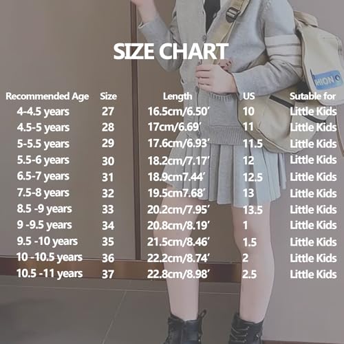 Girls Lace Up Mid Calf Combat Boots Fashion Round Toe Side Zipper Lug Sole Punk Goth Boot For Toddler Little Kid Big Kid2