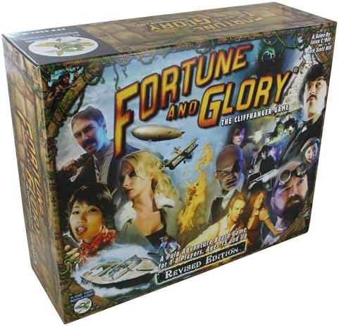 Flying Frog Productions Fortune and Glory: The Cliffhanger Game (Revised Edition) image 3