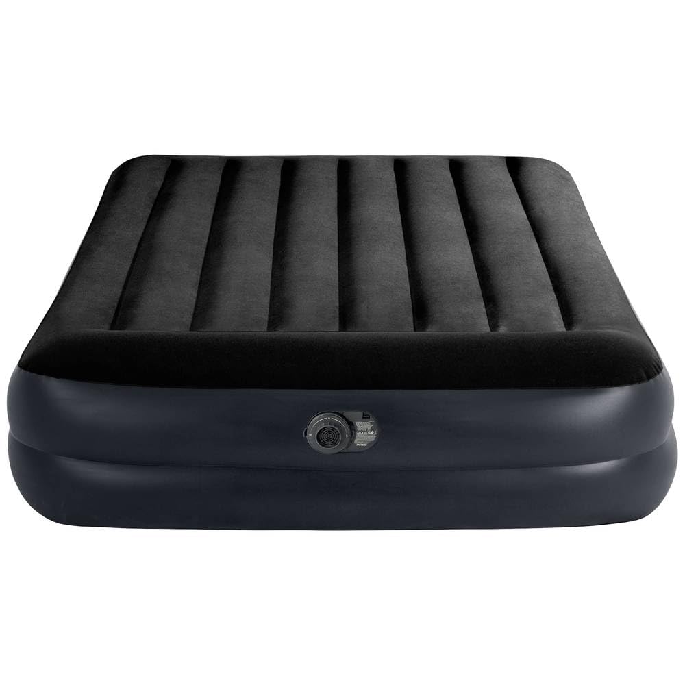 Intex - 64124ND - Lit Gonflable Pillow Rest Raised - Électrique 2 Pers