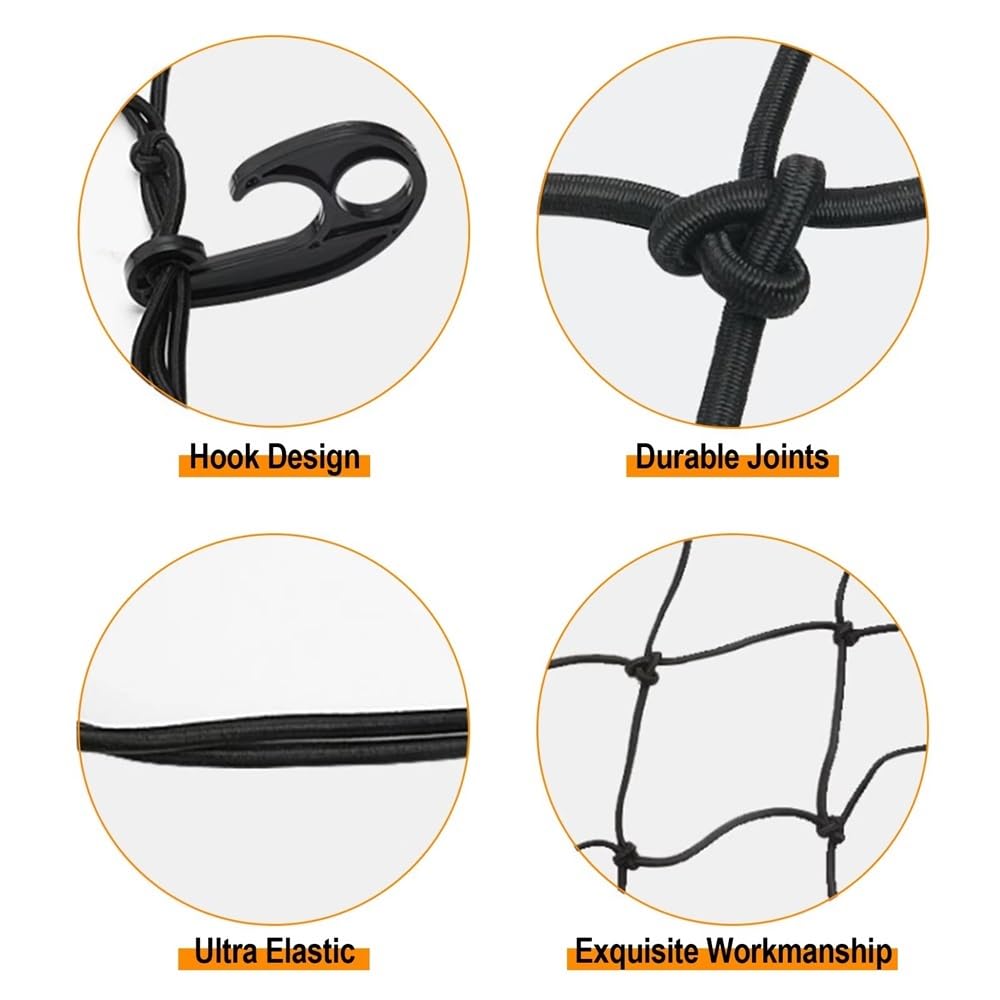 Rete portaoggetti per Bagagliaio, Rete Elastica per cassone di Pickup e per SUV, per Tetto, per portabagagli da Viaggio
