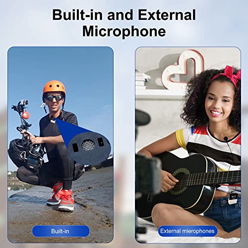 Tiqtak Wireless Lavalier Microphone System With Transmitters For Dslr Cameras, Camcorders, Phones, Laptops 164Ft Transmissions Wireless Lapel Mic For Recording, Youtube, Vlogging, Interview #TOP1