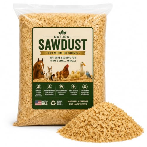 Greaton, Premium Natural Pine Animal Bedding – Dust-Free, Soft Shavings, Kiln-Dried & Heat-Treated for Indoor and Outdoor Pets