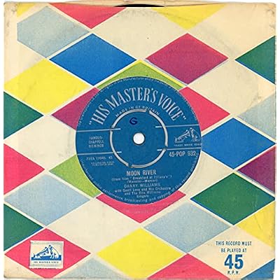 MOON RIVER 7 INCH (7" VINYL 45) UK HIS MASTERS VOICE 1961