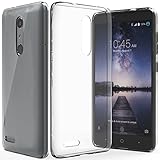 ZTE Zmax Pro Case, Fosmon DURA-T Slim [Flexible | Gel] TPU Glossy Back Cover for ZTE Zmax Pro (Clear)