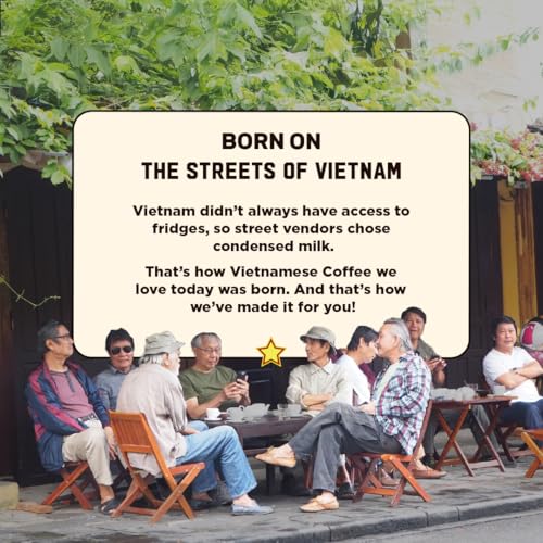 Image of Sleepy Owl Vietnamese Coffee Premix, Instant Coffee Premix Sachets, Bold & Creamy, Cafe-Style Brew at Home, 3 in 1 Coffee, Made with Condensed Milk, 100g (5 Sachets x 20g)