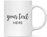 Vista 38 de Andaz Press Taza de café personalizada con anuncio de embarazo para bebé, 11 onzas, regalo de tía Est. 2025, 1 paquete, año personalizado, ideas