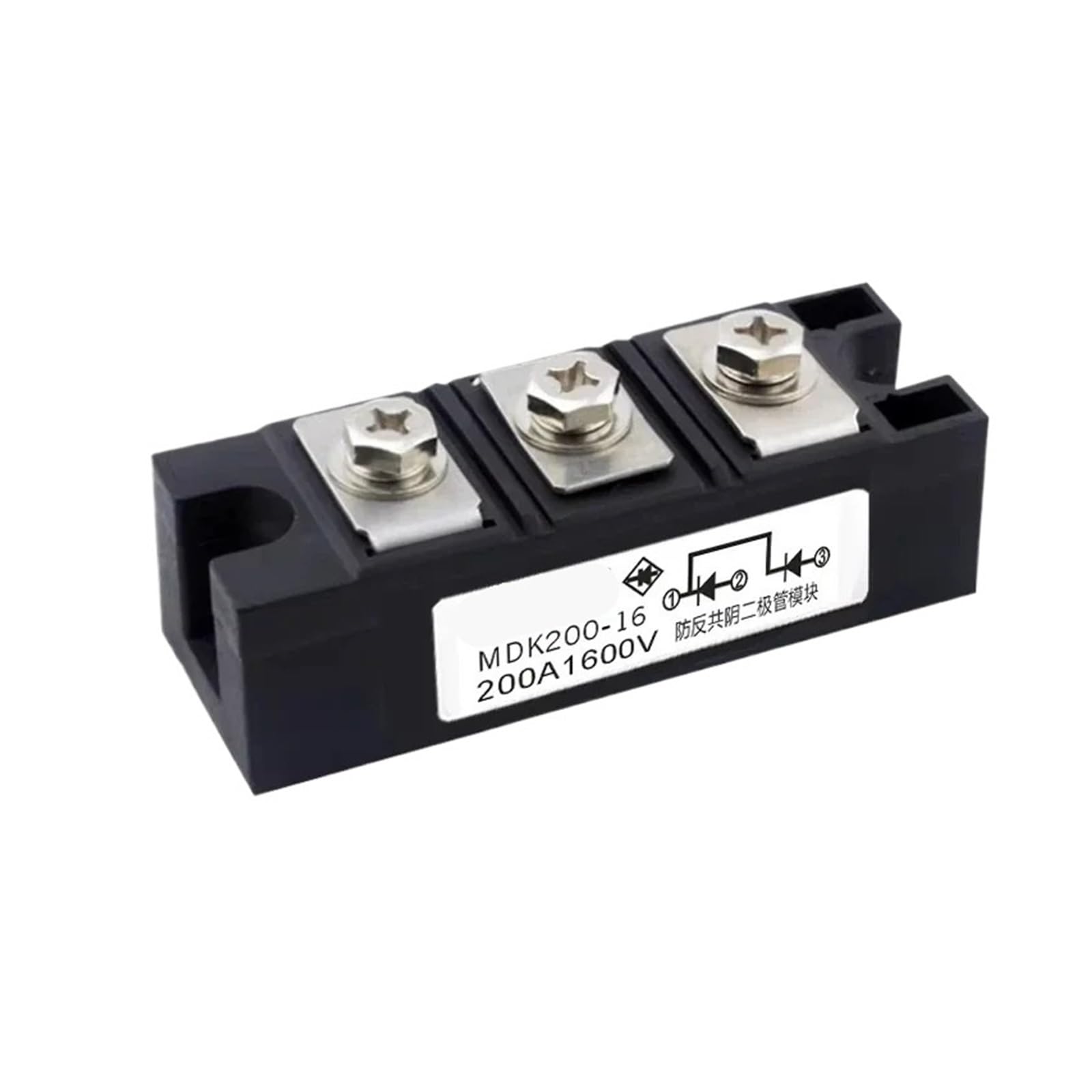 Diodo anti-inversione 55A Fotovoltaico MDK300 55 70 90 110 200 1600 Modulo ponte raddrizzatore corrente anti-inversione 1800/2000 V(MDK55A1600V)