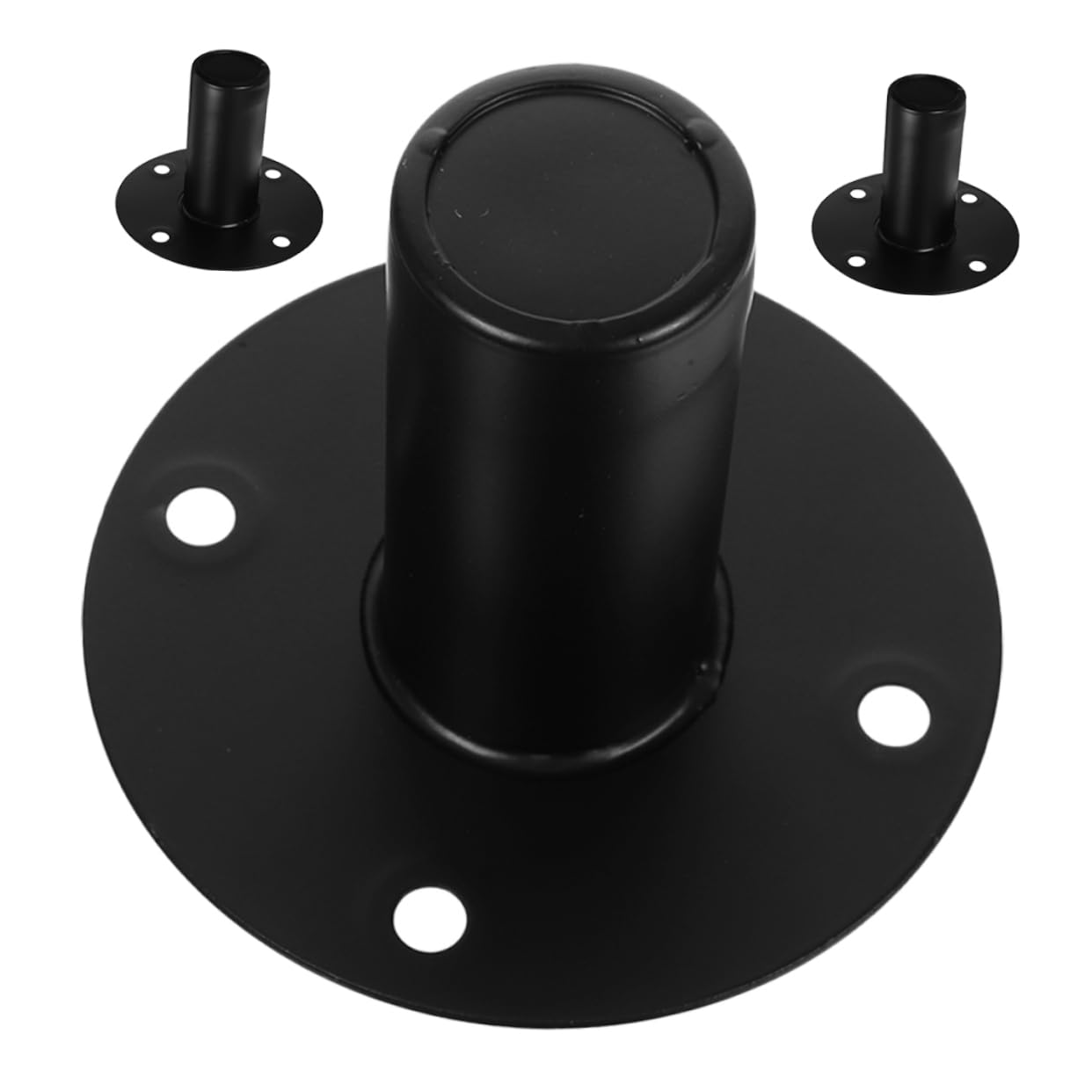 POPETPOP 3pcs Stage Speaker Stand Aluminum Alloy Speaker Holder Stable Base Easy to Install and Replace Vibration Reduction for Better Sound