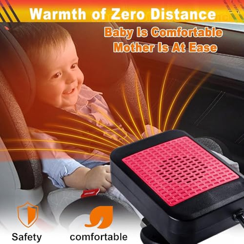 200W Portable Heater & Cooling Fan