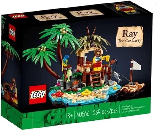 Lego Ray The Castaway (40566) Kit di costruzione 2022, Multicolore. - Lego - Immagine 3